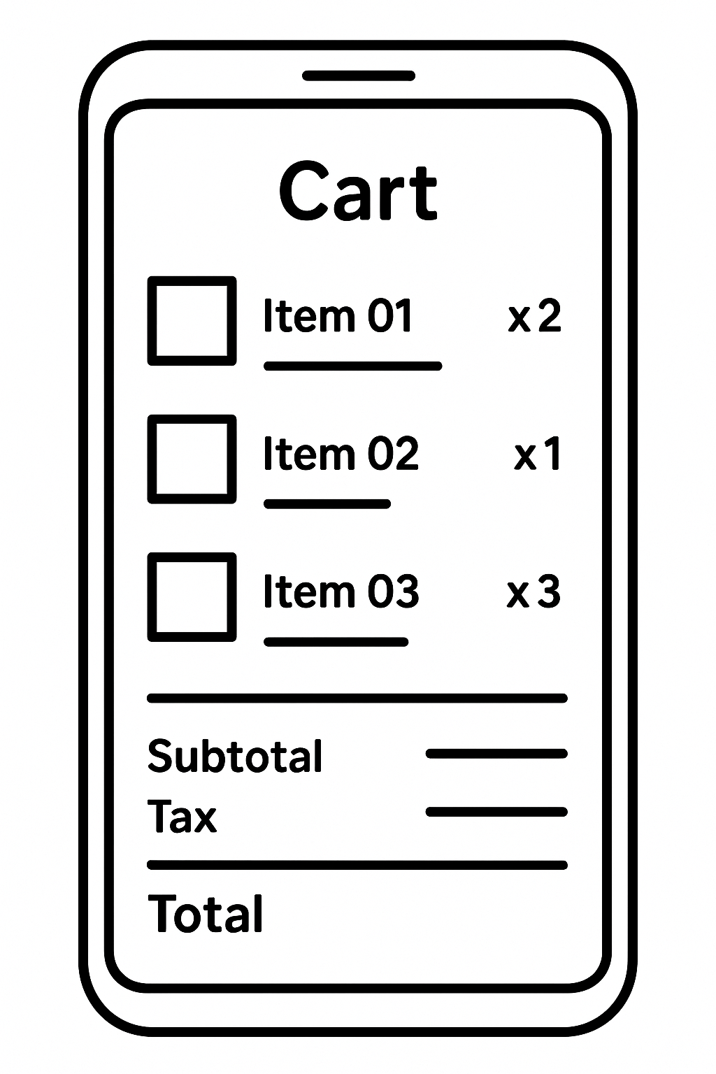 Customer can go to the cart and see the items added